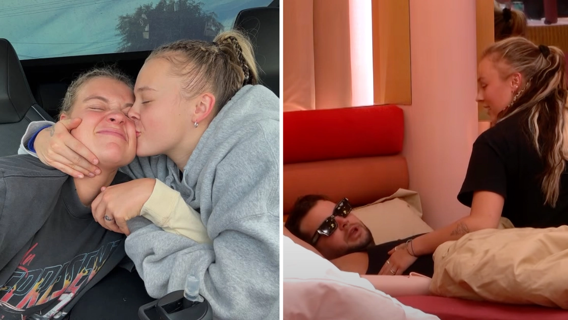 JoJo Siwa revealed how partner Kath would react to Chris Hughes relationship before announcing ‘beef’ over Big Brother note