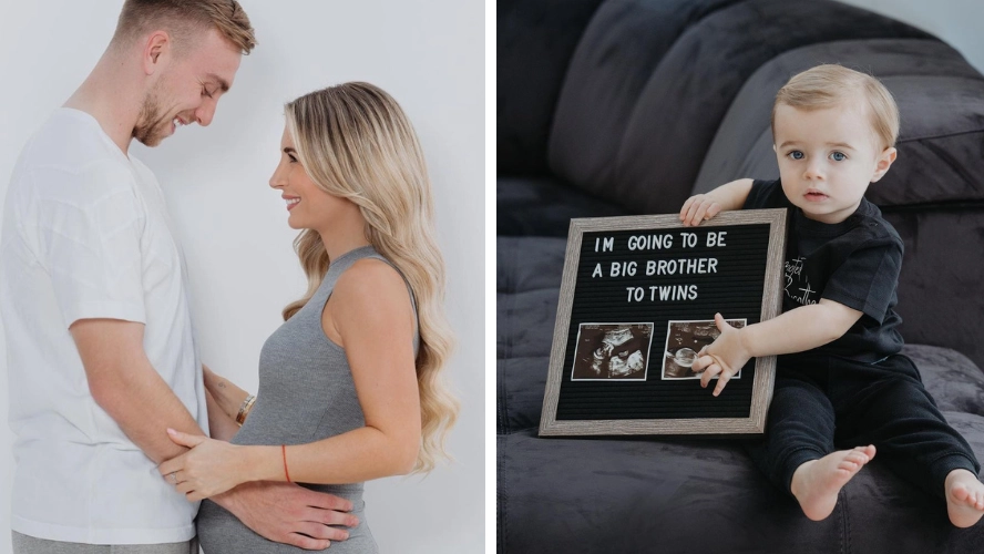 Dani Dyer announces she's expecting identical twin girls