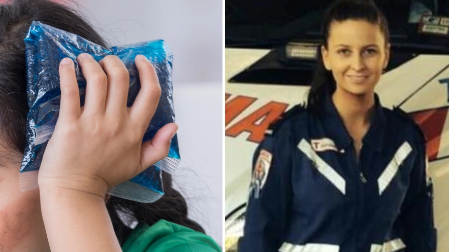 Paramedic explains one thing to look out for if your child has bumped their head