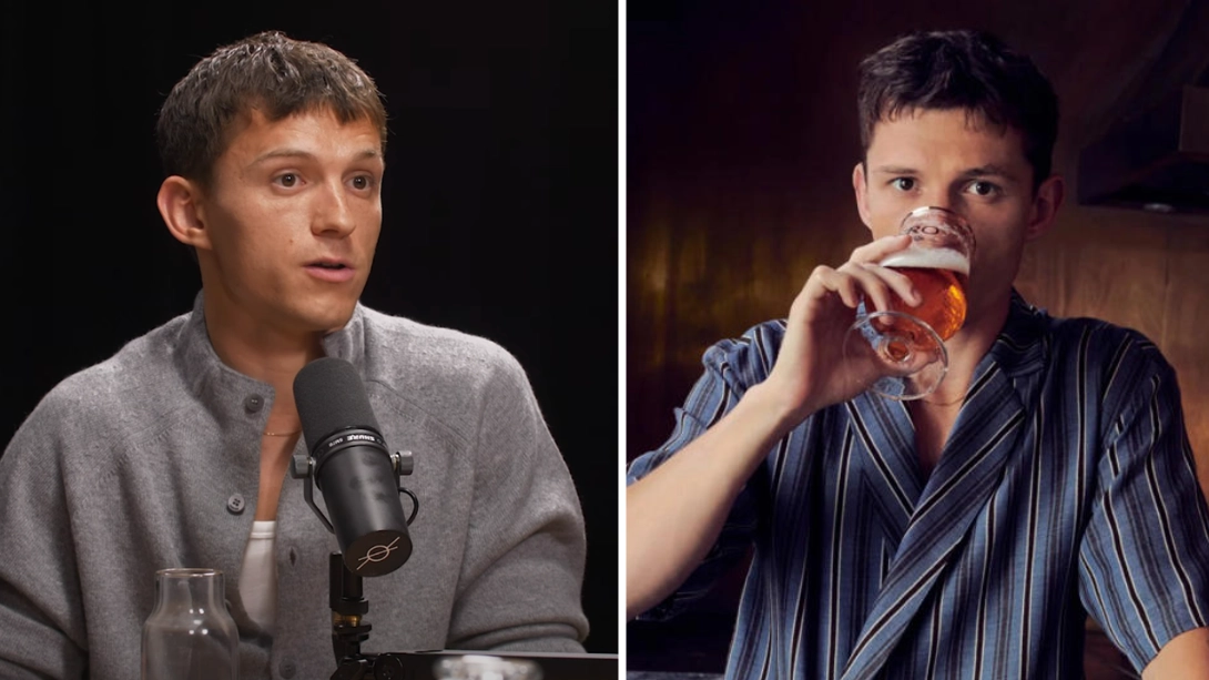 Sign Tom Holland noticed while doing Dry January that he actually had a problem with alcohol