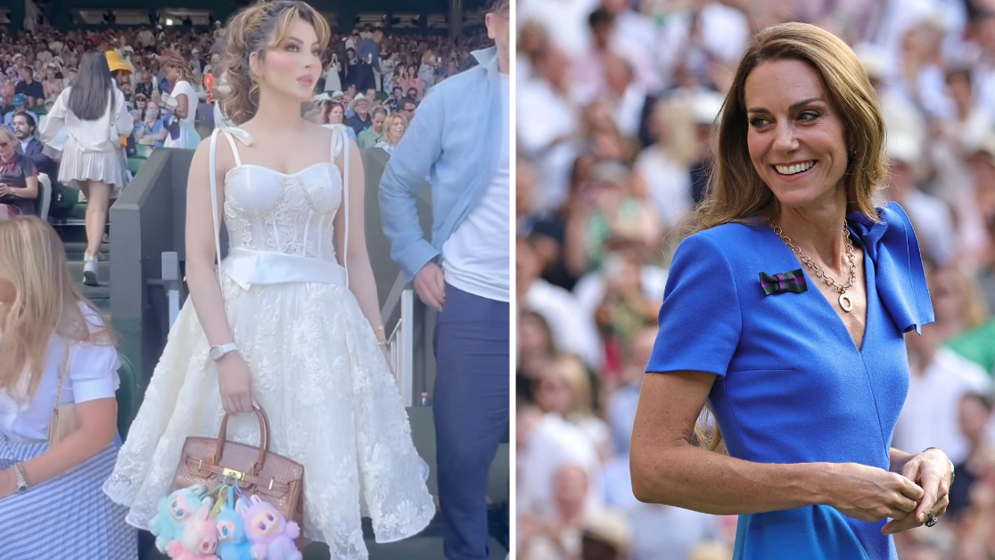 Model makes bizarre Kate Middleton comment after her Labubus at Wimbledon got people talking