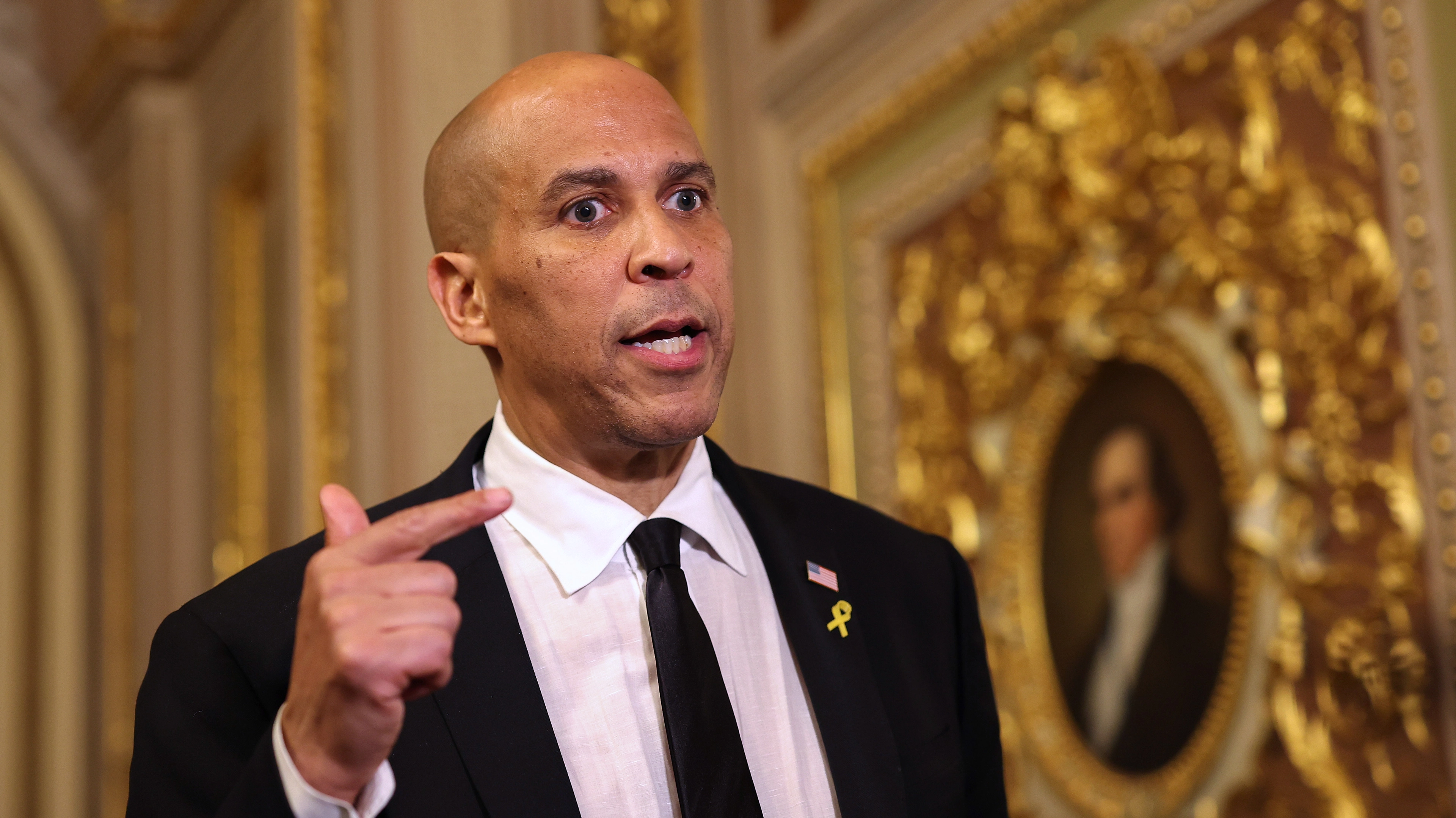 People left with important question after Democrat Cory Booker held record-breaking speech where he couldn’t leave the Senate floor