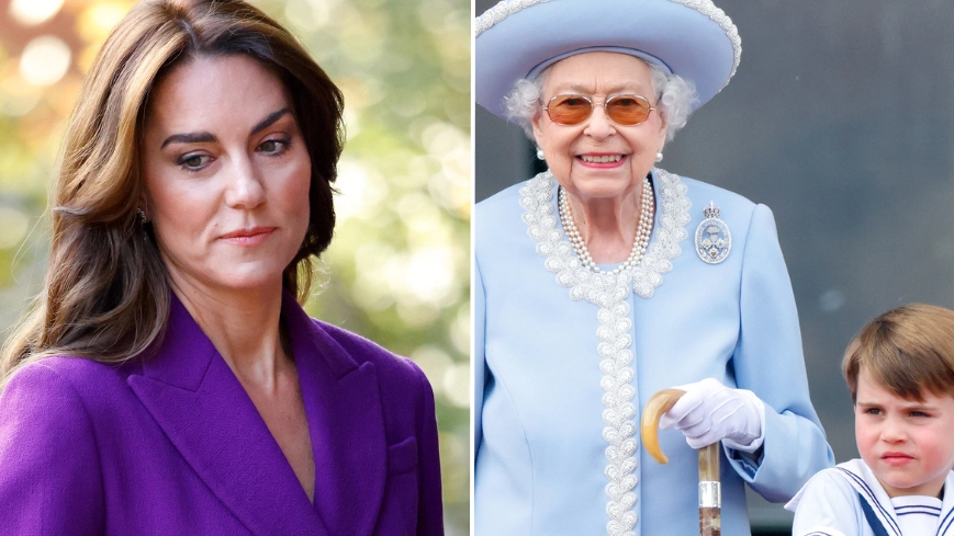 Kate Middleton revealed heartbreaking words Prince Louis said after learning the Queen had died