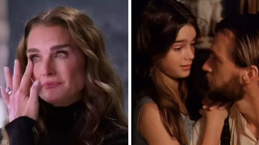 Brooke Shields opens up about having to kiss a grown man when she was just 11