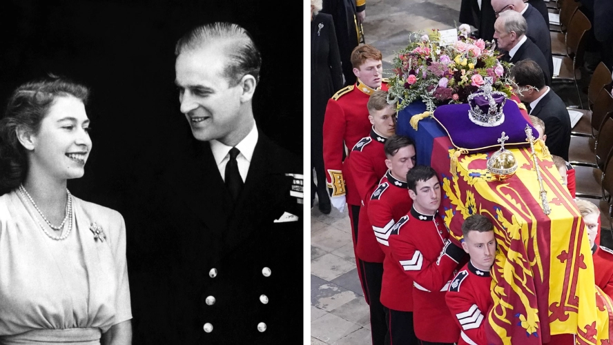 The Queen has been laid to rest beside husband Prince Philip