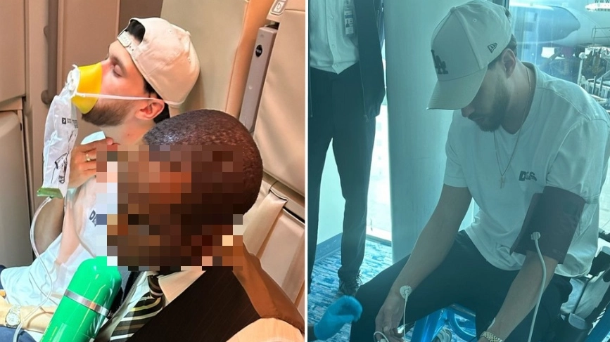 Love Island’s Jack Fowler slams airline after ‘almost dying’ on plane following severe allergic reaction