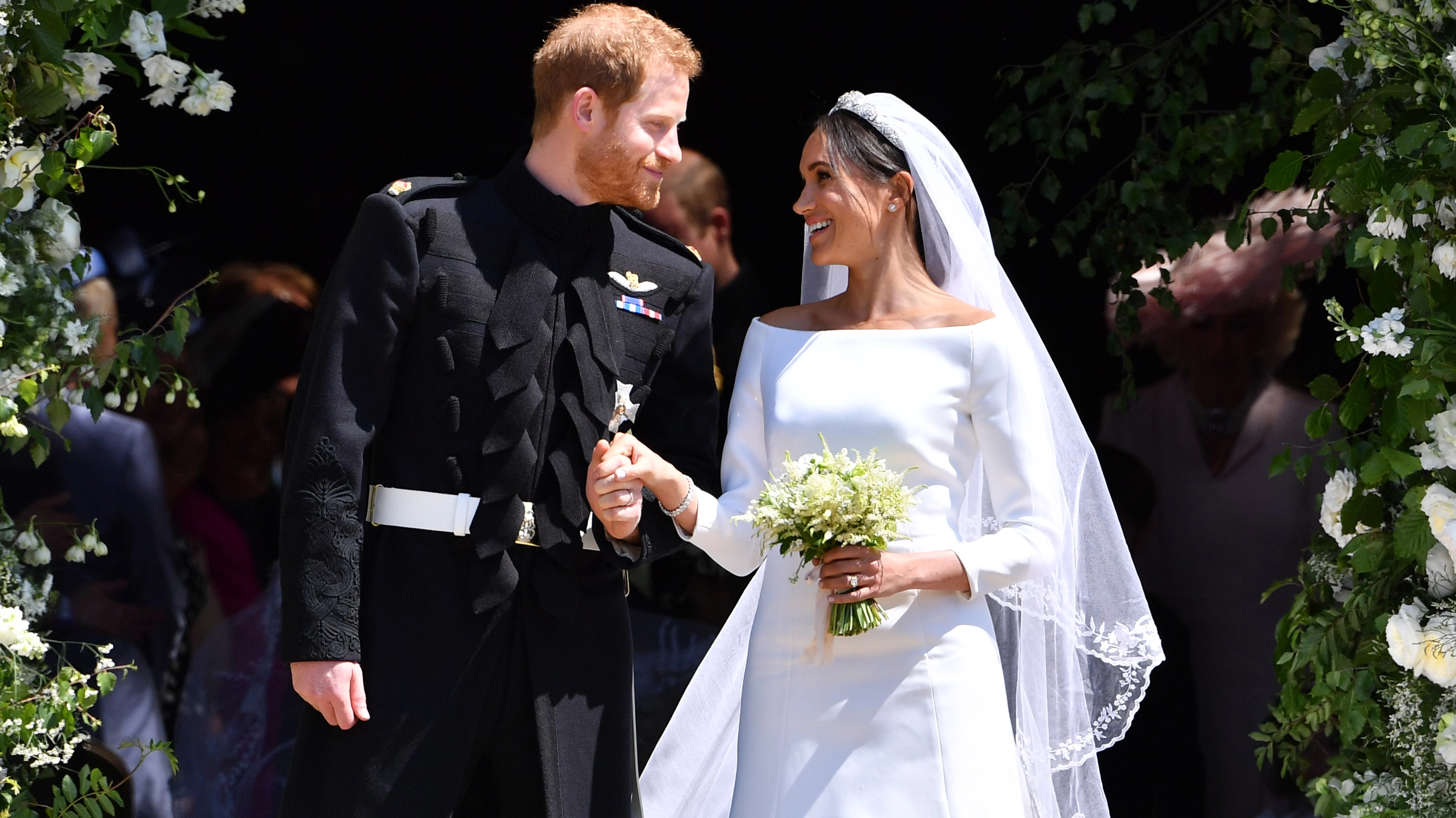 ‘Urgent warning’ Prince Harry and Meghan Markle’s wedding guests were given upon arriving to ceremony