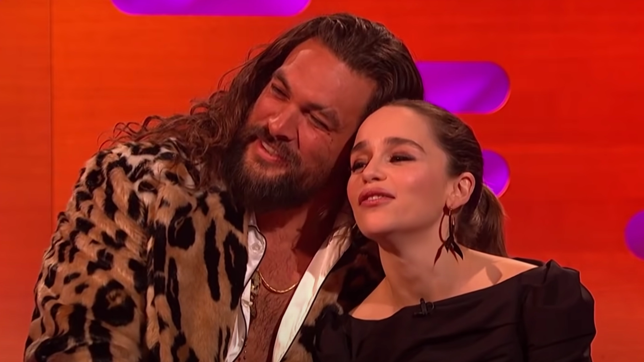 Unearthed Clip Reveals Jason Momoa Visited Emilia Clarke Regularly