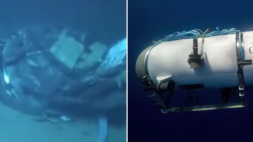 New footage of Titan submersible shows horrifying extent of implosion that killed 5 passengers