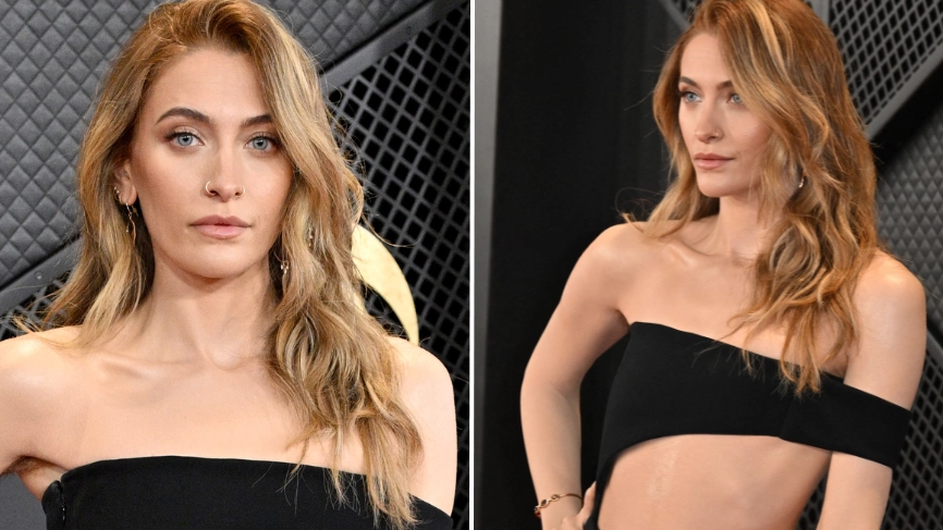Paris Jackson covers up every single one of her 80 tattoos with makeup for the Grammys
