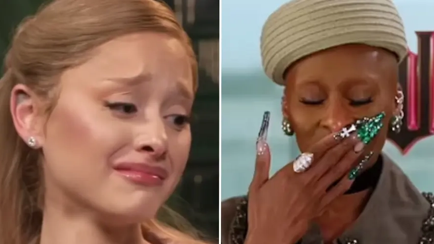 Cynthia Erivo explains why she and Ariana Grande 'can't stop crying' in Wicked interviews