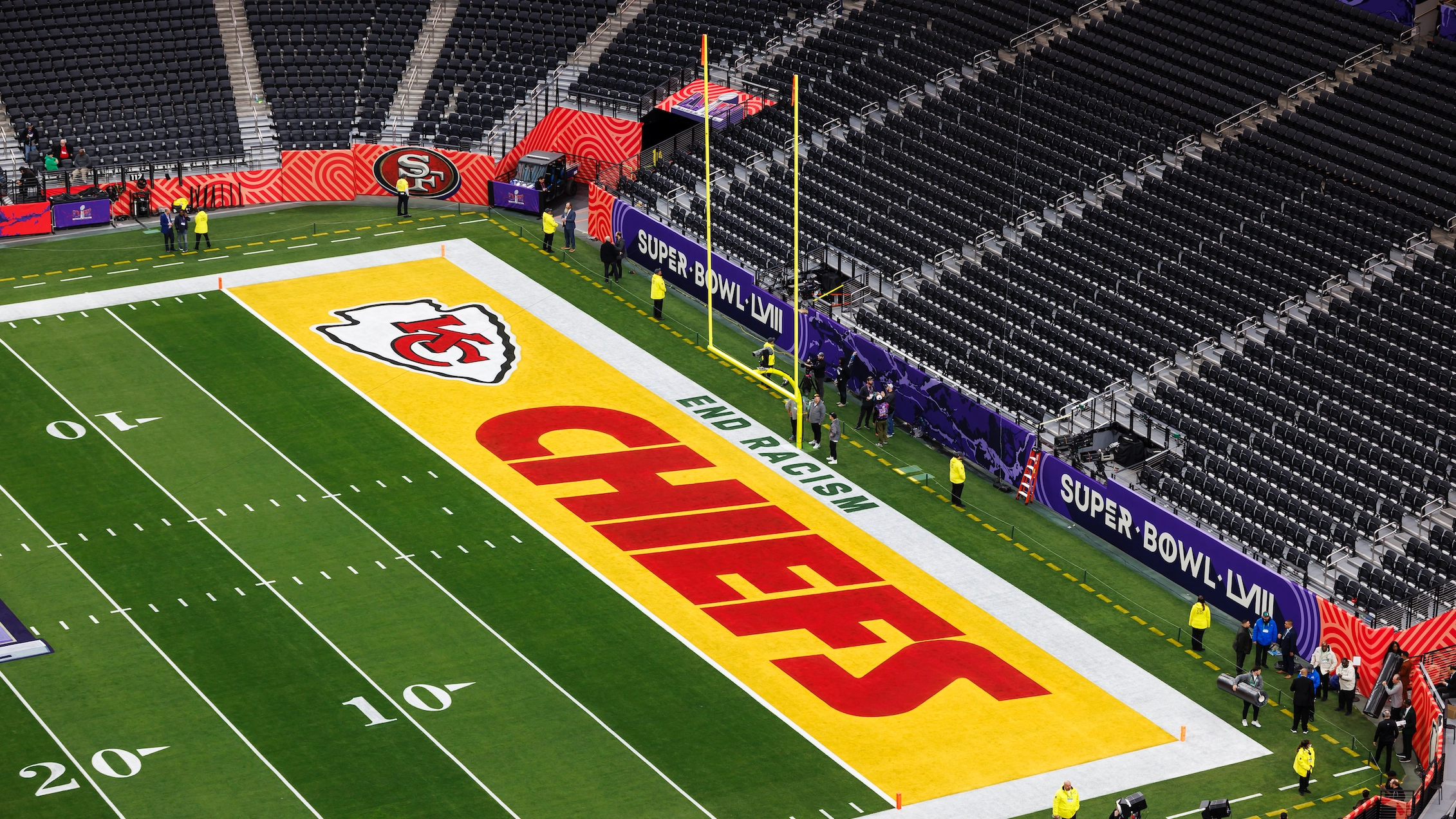 'End racism' message at this year's Super Bowl to be replaced with new phrase