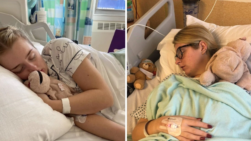 Woman 'nearly died' after thinking deadly blood clots 'caused by the contraceptive pill' were a pulled muscle