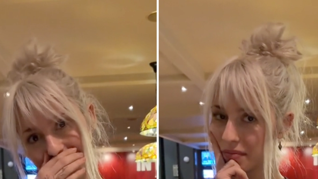 Man mocks woman wearing band t-shirt by asking her to name three songs but has no idea who she actually is