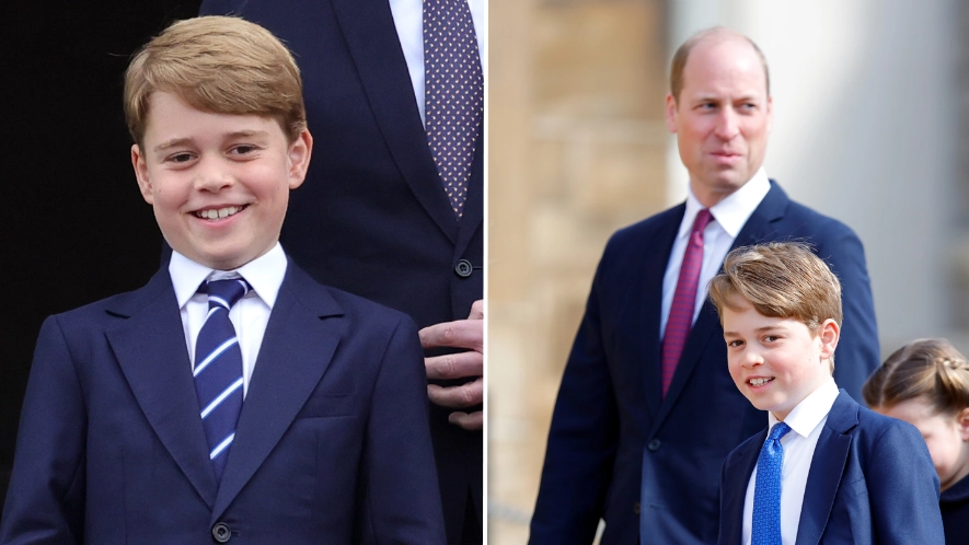 AI makes creepy prediction about Prince George after Kate Middleton releases brand new photo of him