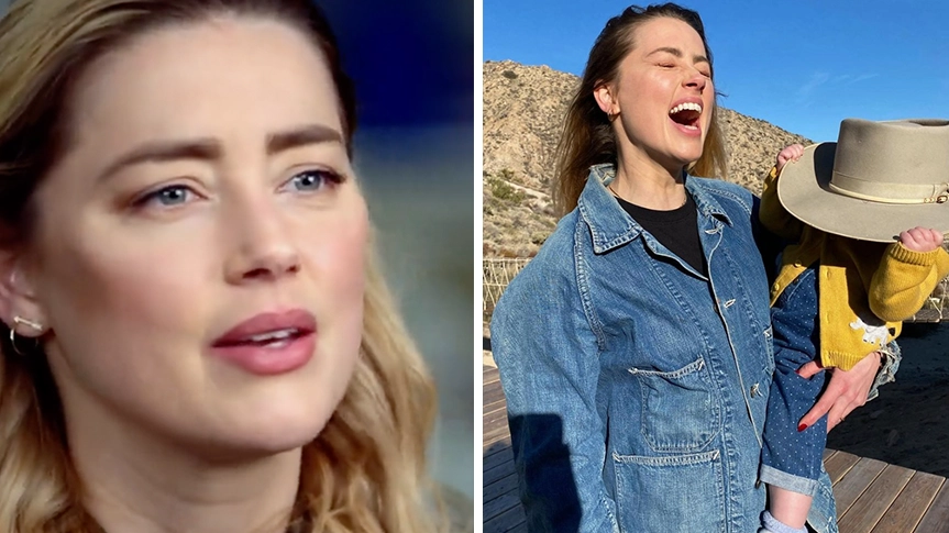 Amber Heard Discusses Future With Daughter
