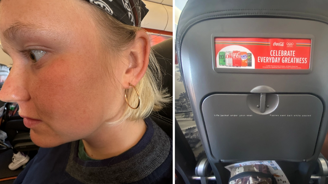 Woman who broke her raw-dogging virginity on flight suffered worrying side effects even after landing