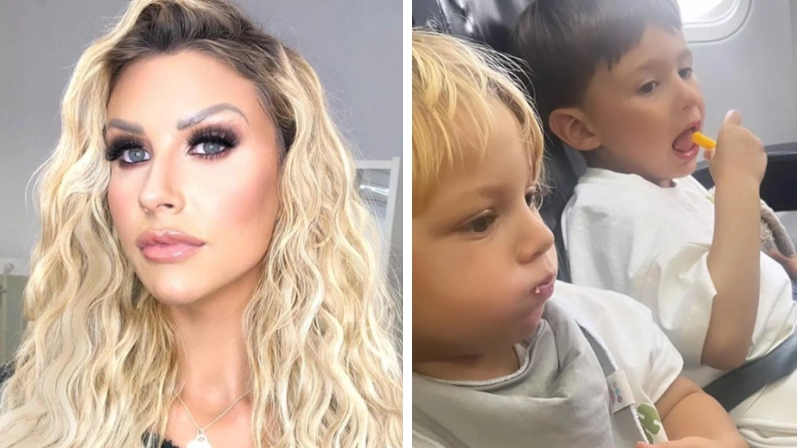 Mrs Hinch mum-shamed after her 'screaming' children 'wake up sleeping plane passenger'