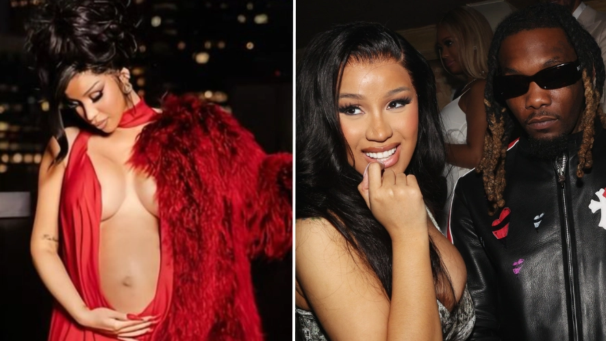 Cardi B announces pregnancy as she seemingly takes swipe at Offset after filing for divorce