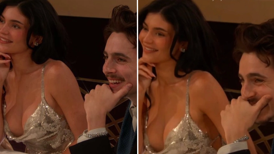 Kylie Jenner shocks fans after making Golden Globes appearance with Timothée Chalamet