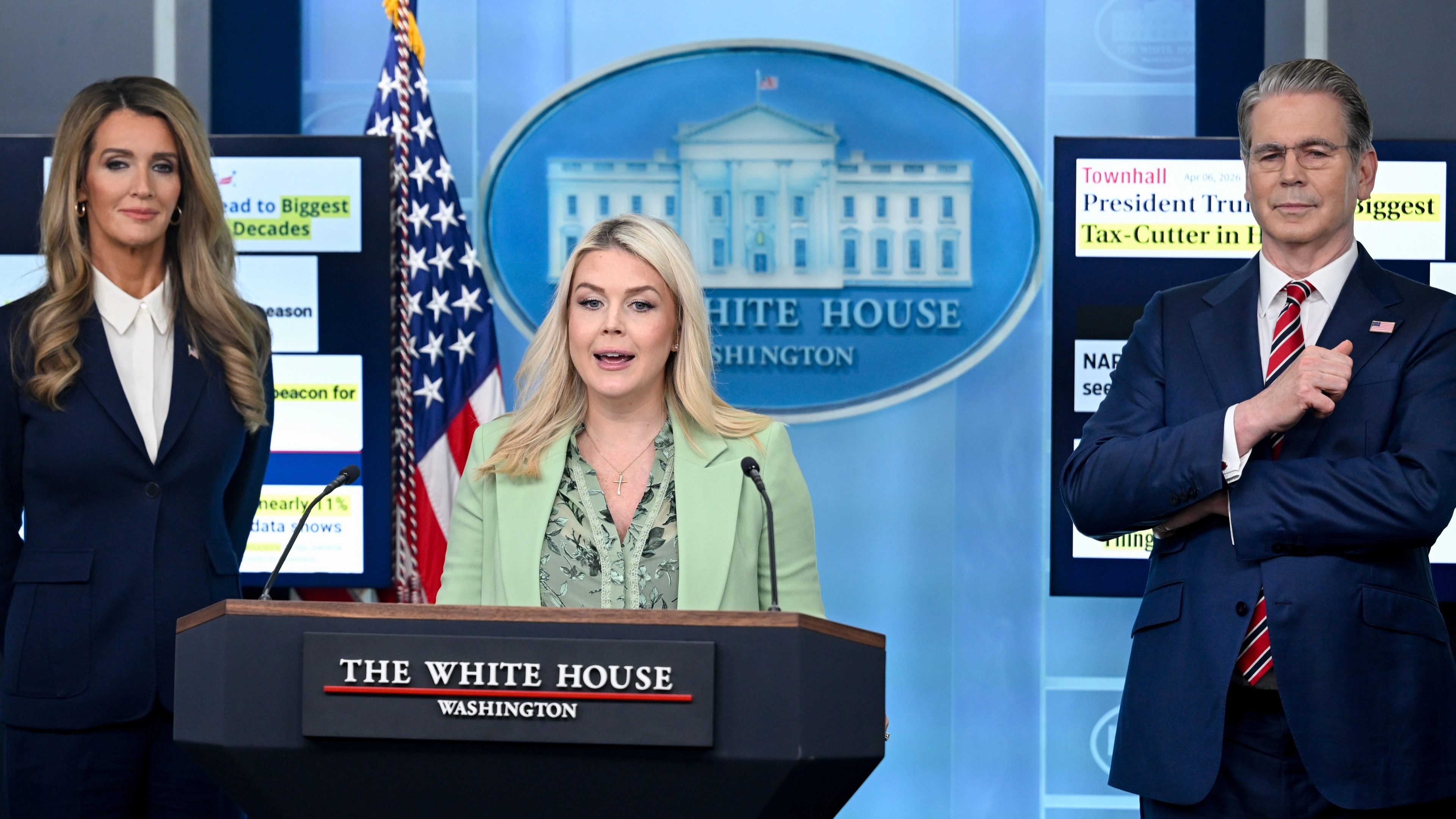 White House press secretary Karoline Leavitt addresses mysterious disappearance and deaths of 10 US scientists