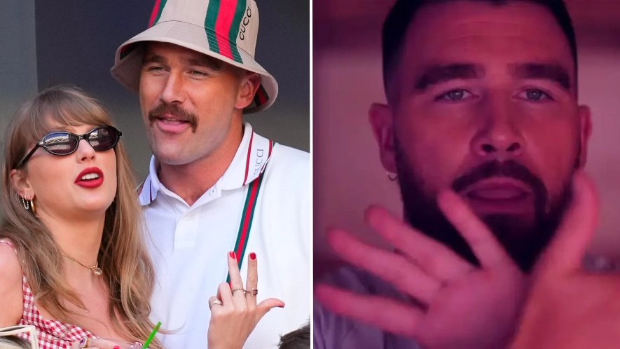 What Taylor Swift said to Travis Kelce before his surprise acting debut