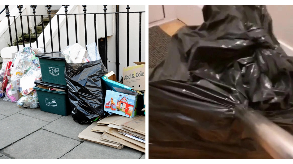 Mum praised for sharing genius hack to save bins from overflowing
