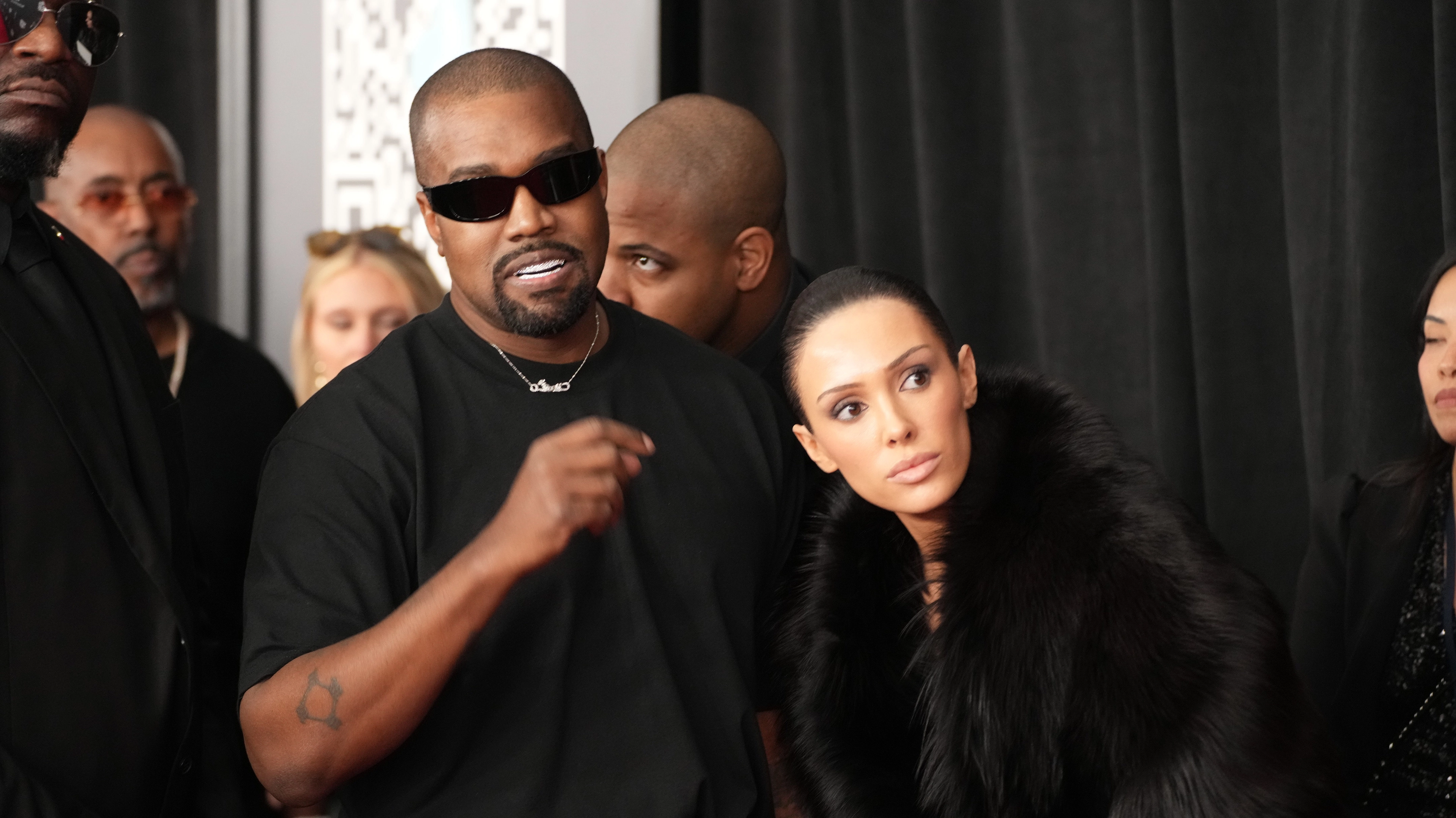 Kanye West issues public apology to Kamala Harris as he makes social media return amid Grammys drama