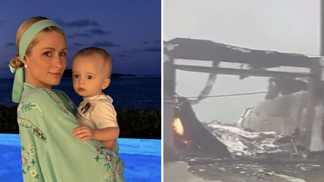 ‘Heartbroken’ Paris Hilton issues statement as she’s forced to watch own home burn down in LA wildfires live on TV