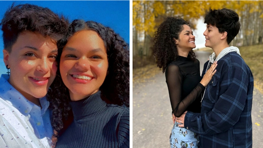 Couple says they're happier than ever after man comes out as transgender