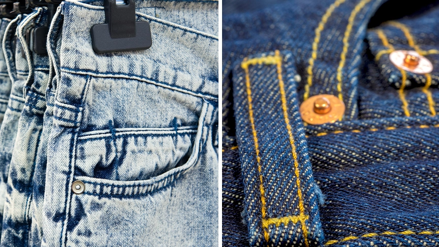 People are just learning what the metal studs on jeans are for