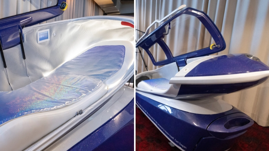 Three questions couple who will ‘die in each other’s arms’ in double ‘suicide pod’ will be asked