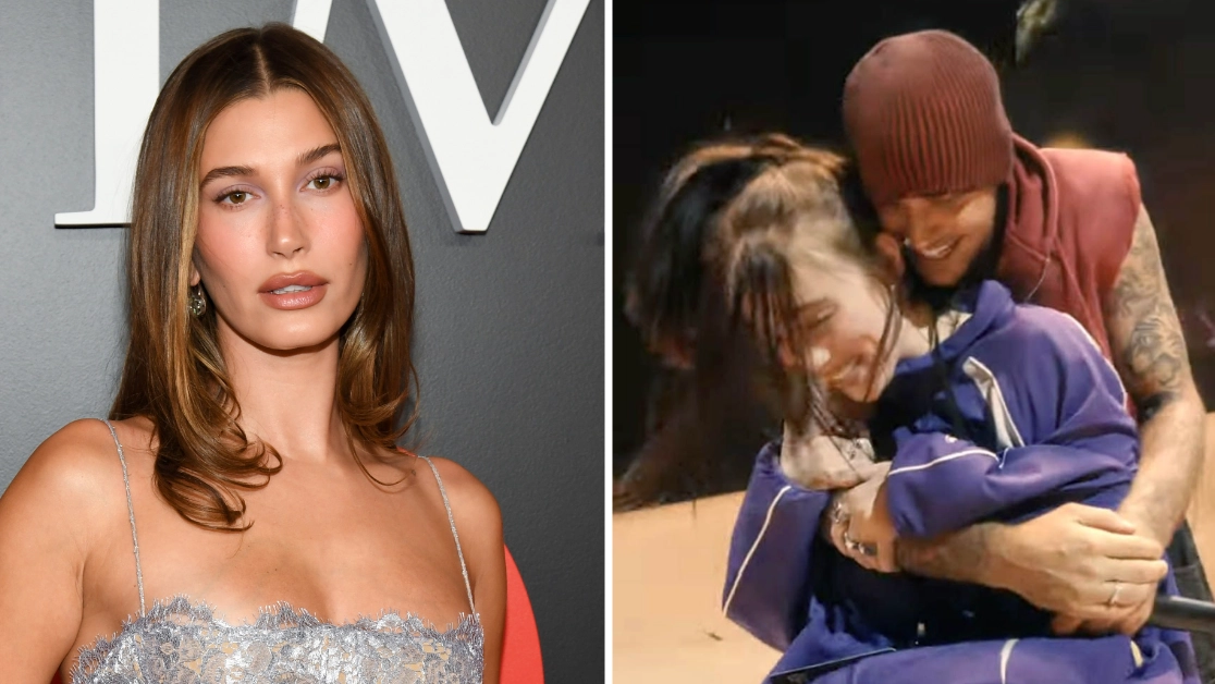 Hailey Bieber breaks silence on Billie Eilish joining Justin Bieber on stage at Coachella