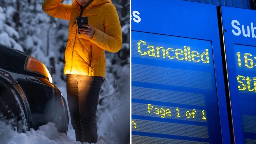 What your rights are if you’re unable to get into work when it’s snowing as UK braces for wintery weather