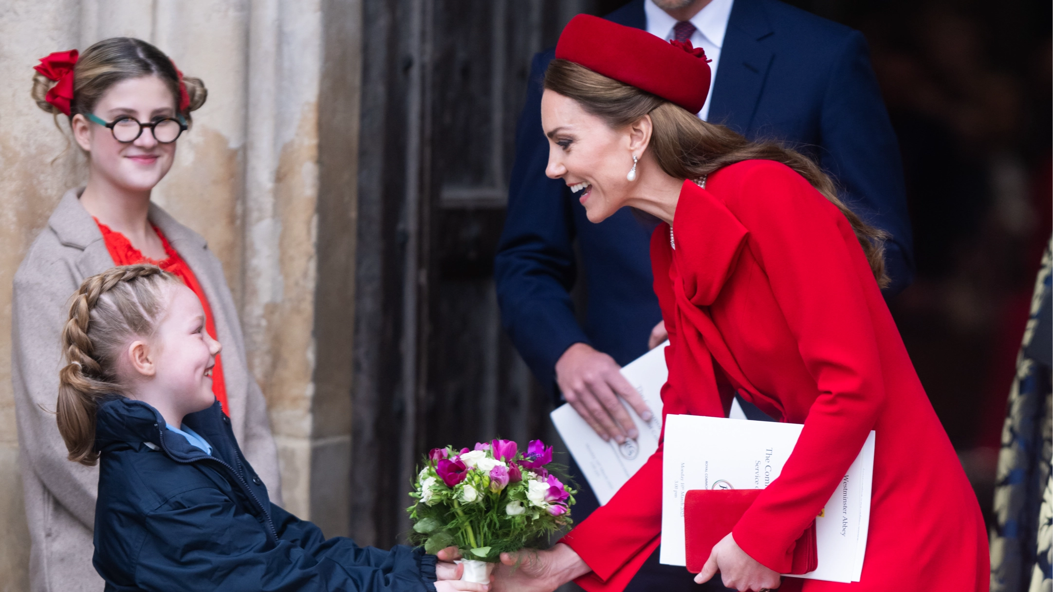 Lip reader reveals wholesome five-word question Kate Middleton asked little girl during rare public appearance