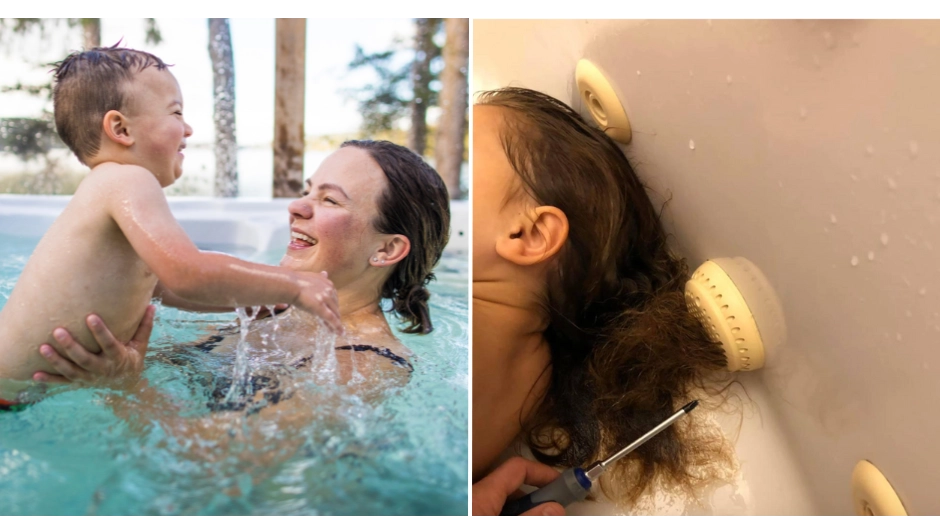 Mum issues urgent warning after eight-year-old daughter nearly drowned in jacuzzi