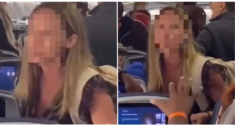 Woman screams at plane passenger who spent entire flight 'pushing her reclined seat'