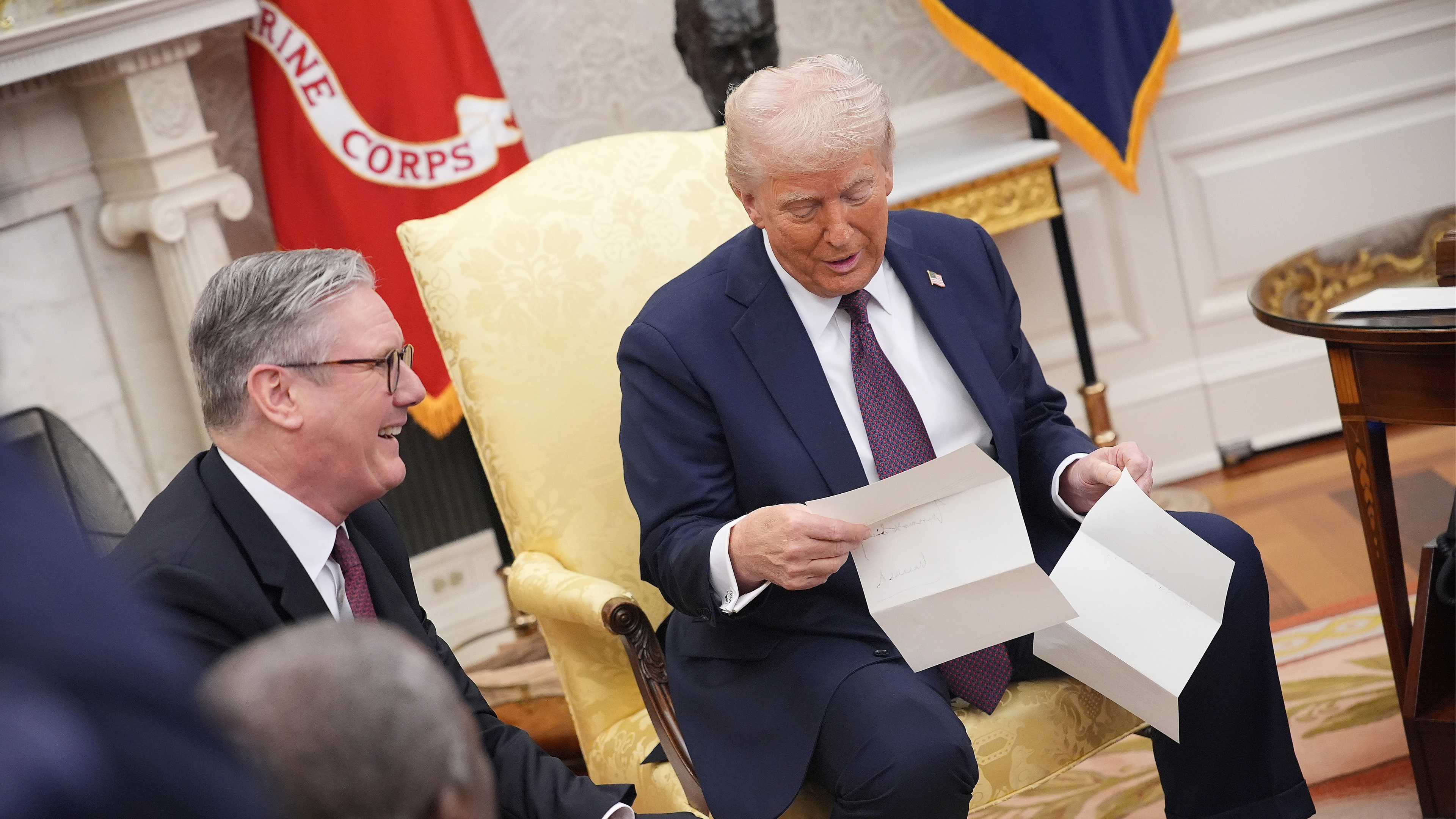 Donald Trump has everyone convinced of one thing after he asked Keir Stamer to read out King Charles’ letter
