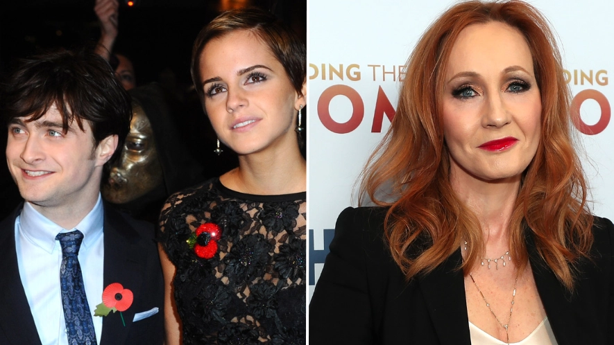 Daniel Radcliffe and Emma Watson's comments that JK Rowling says she won't 'forgive'