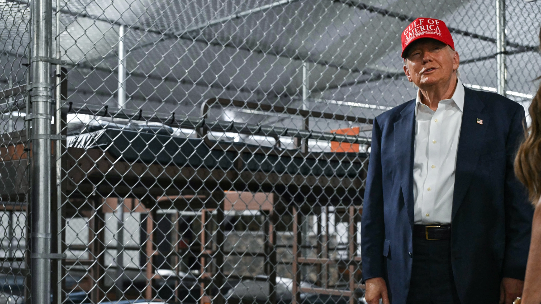 'Grotesque' footage reveals inside of Donald Trump’s 'Alligator Alcatraz' and people are seriously disturbed