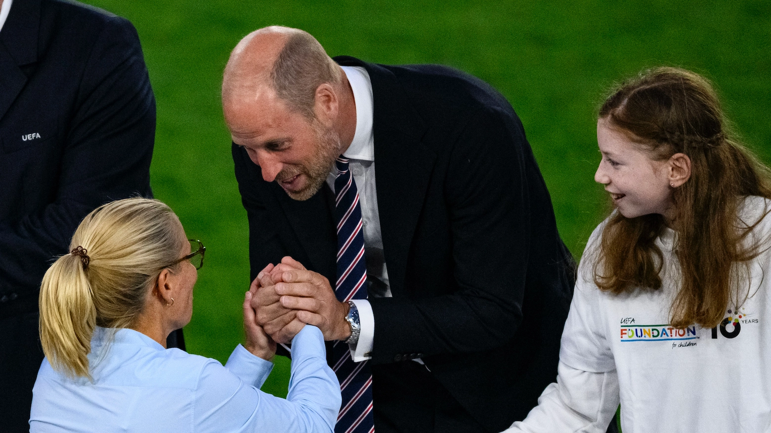 ‘Mystery’ girl spotted next to Prince William at Euros final speaks out after her identity is revealed