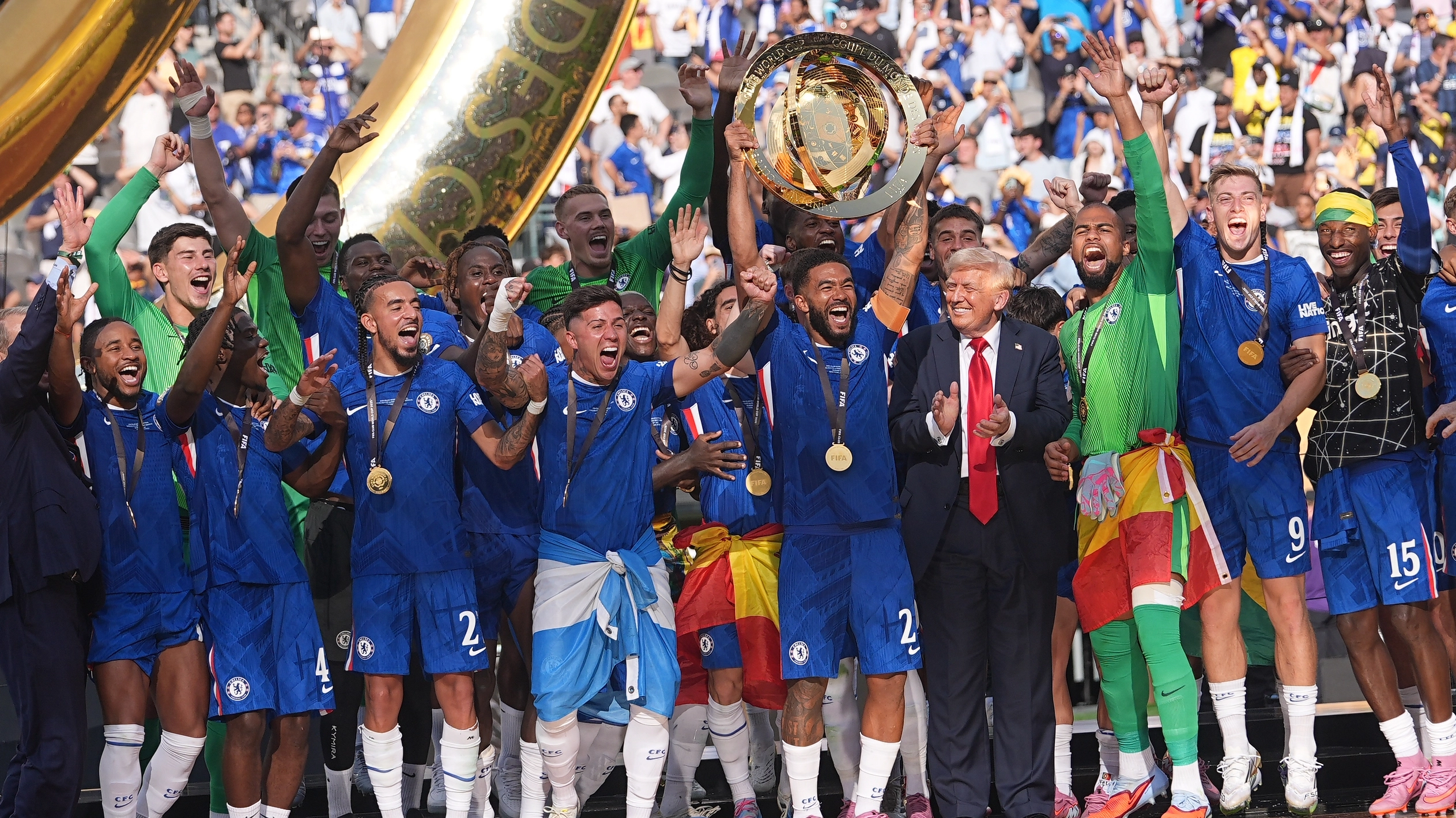 Donald Trump’s very unusual behaviour at football game leaves people seriously divided