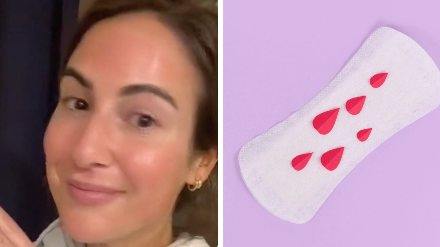 Doctors advise on viral menstrual blood smearing trend