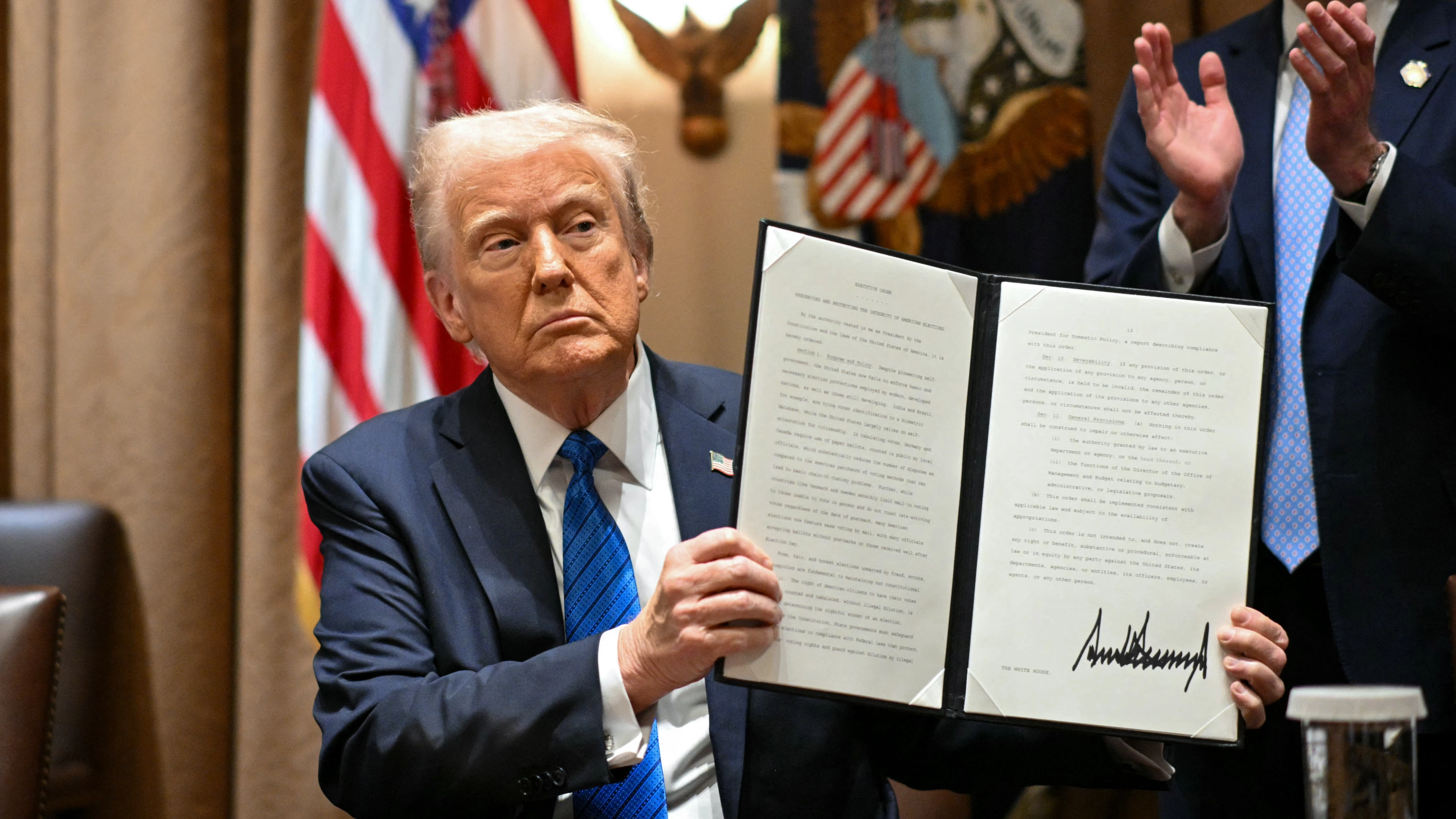 Trump's newest executive order will make it harder for certain people to vote in US elections than ever before