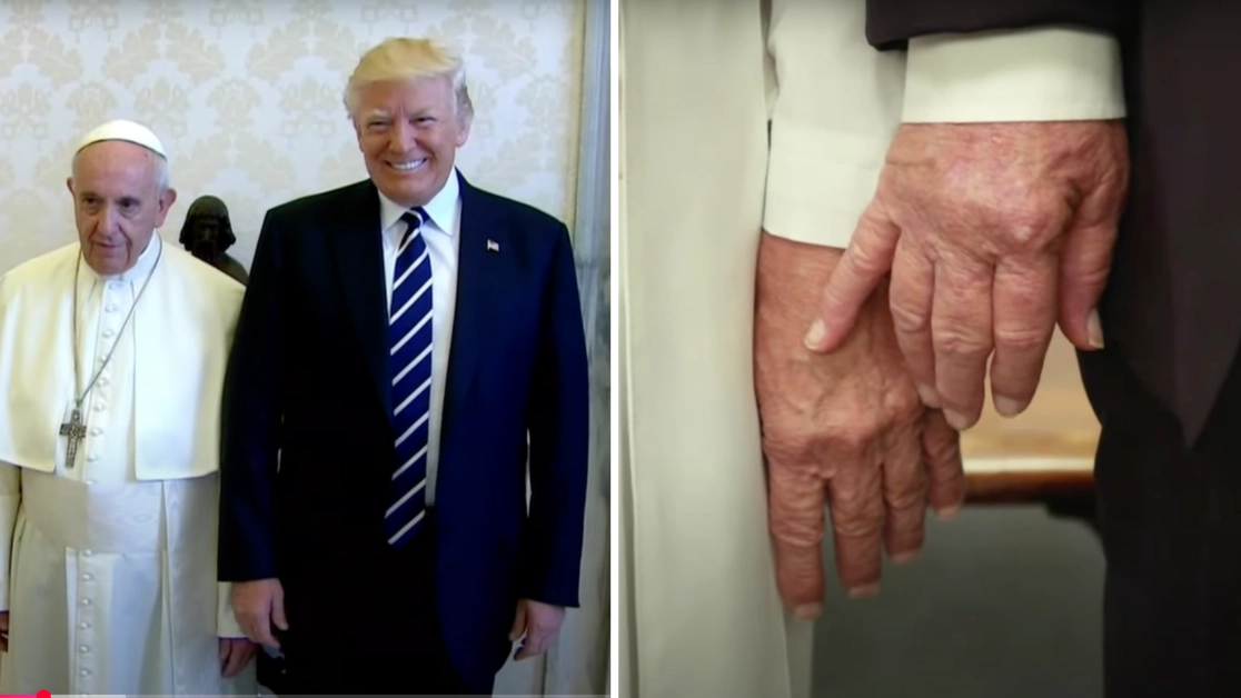 Truth behind viral Donald Trump and Pope Francis video as resurfaced footage sparks major debate