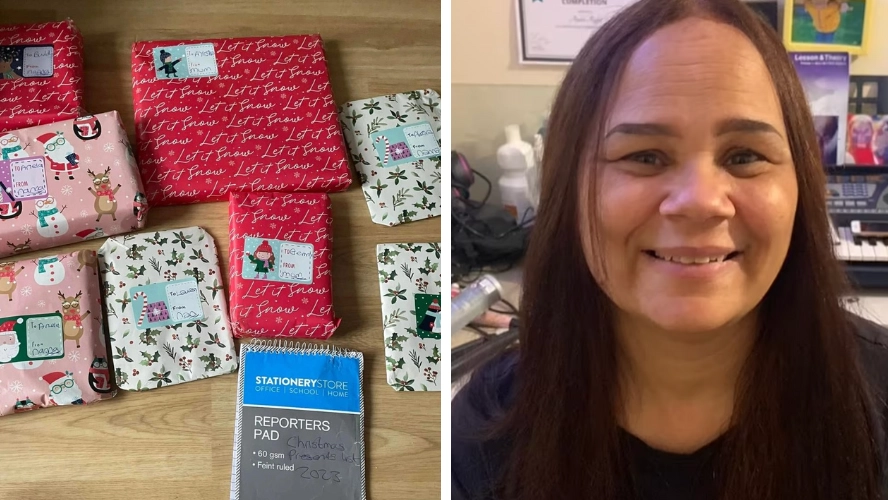 Organised mum has already bought and wrapped presents for next Christmas