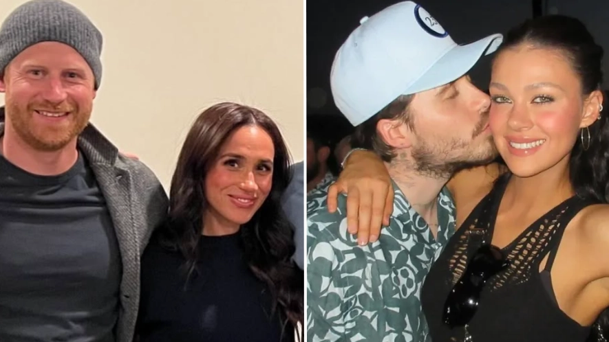 Meghan Markle and Prince Harry unexpectedly host Brooklyn Beckham and Nicola Peltz amid family ‘feud’