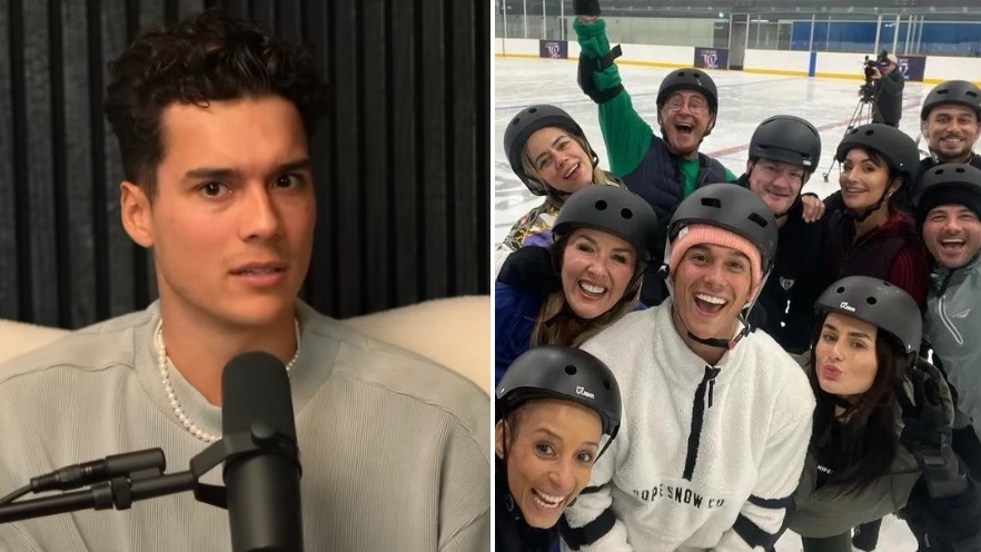 Miles Nazaire ignites feud with Dancing On Ice co-star after claiming they’re ‘threatened’ by him