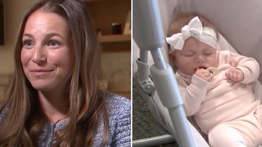 Woman 'unable to have children' has baby weeks before surrogate in terrifying birth