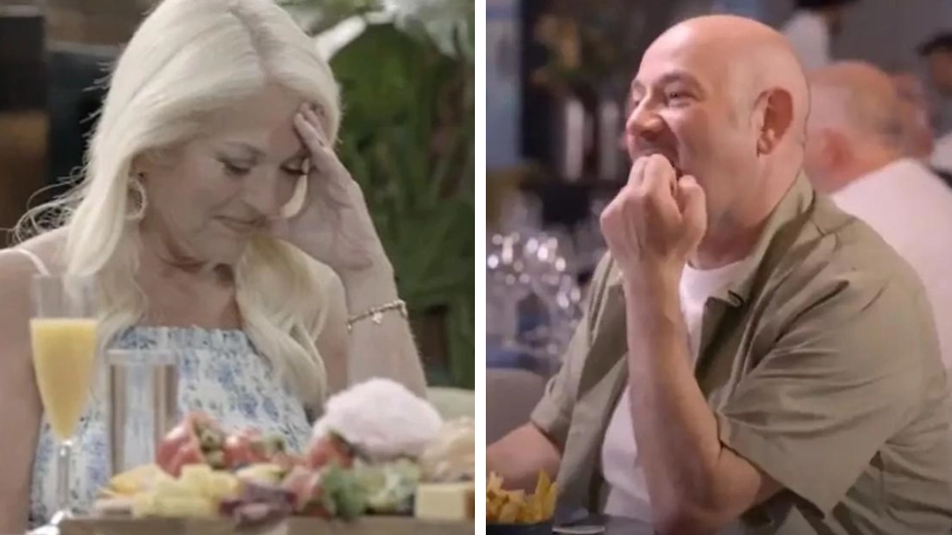 Vanessa Feltz hits back at Celebs Go Dating date who said her chat was like 'pulling teeth'